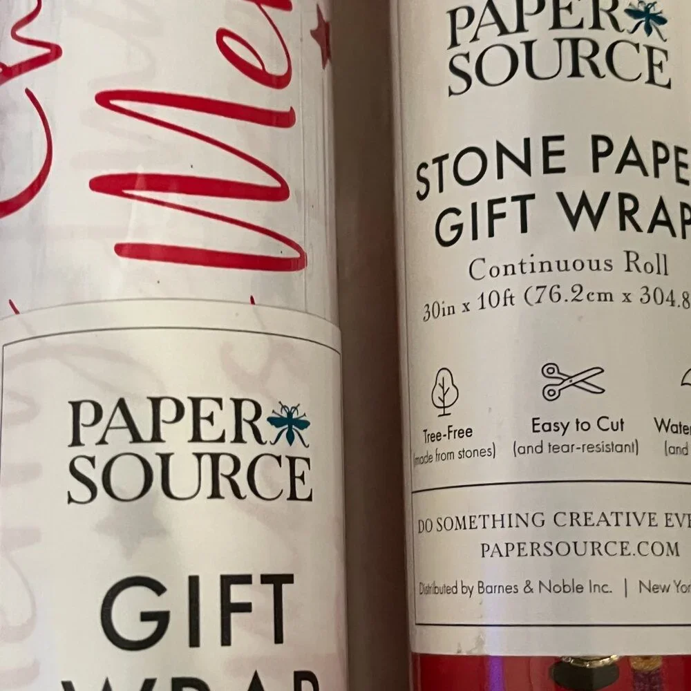 Christmas Wrapping‎ Paper Bundle by Paper Source – 5 Rolls 🎄 (new) (hol/x)