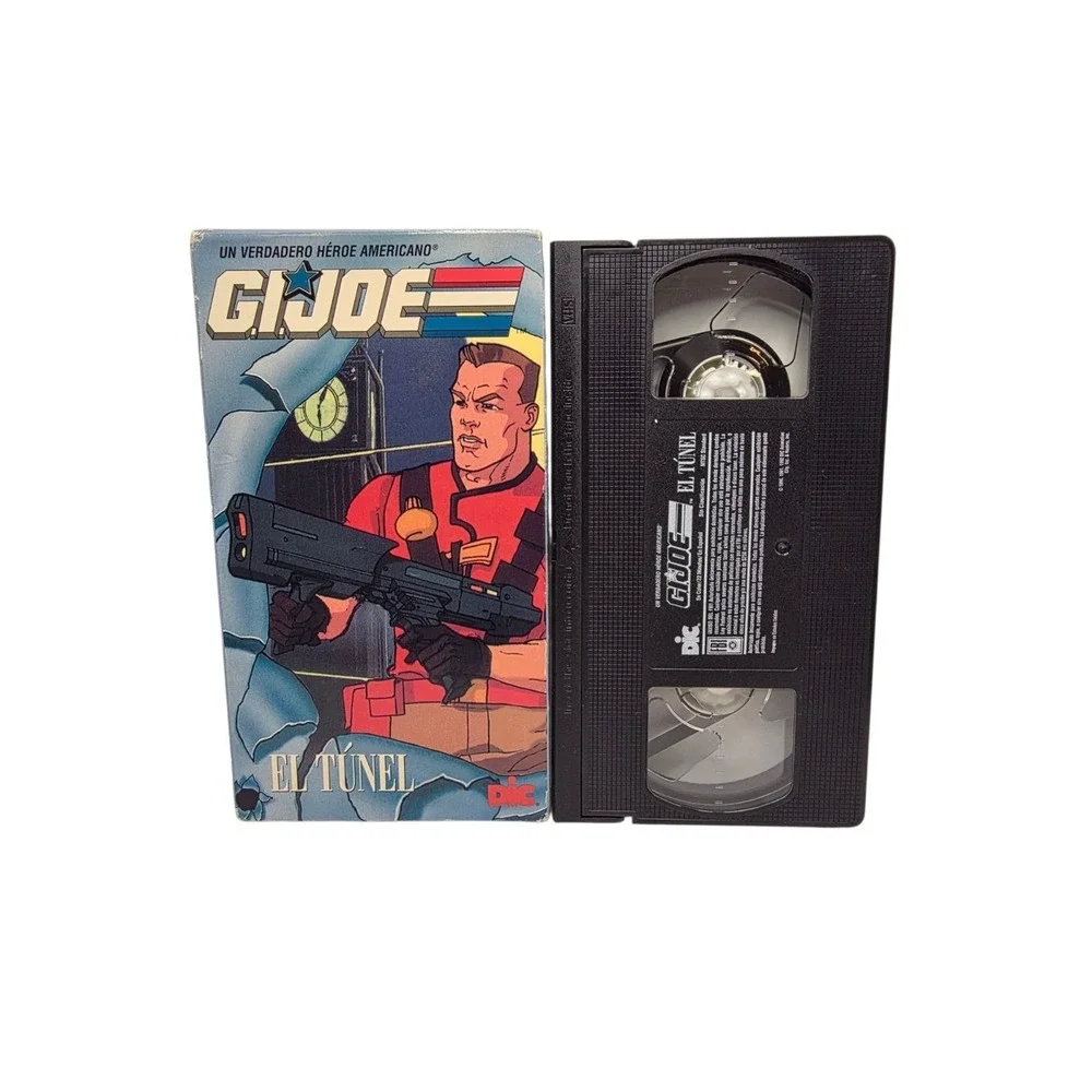 G.I. Joe (VHS, 1992) EI Tunel Spanish Espanol DIC GI Cartoon