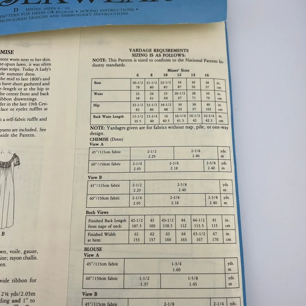 folkwear usa mail 1982