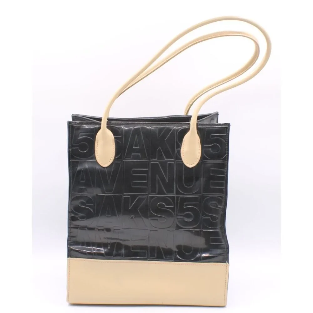 Saks Fifth Avenue vintage embossed