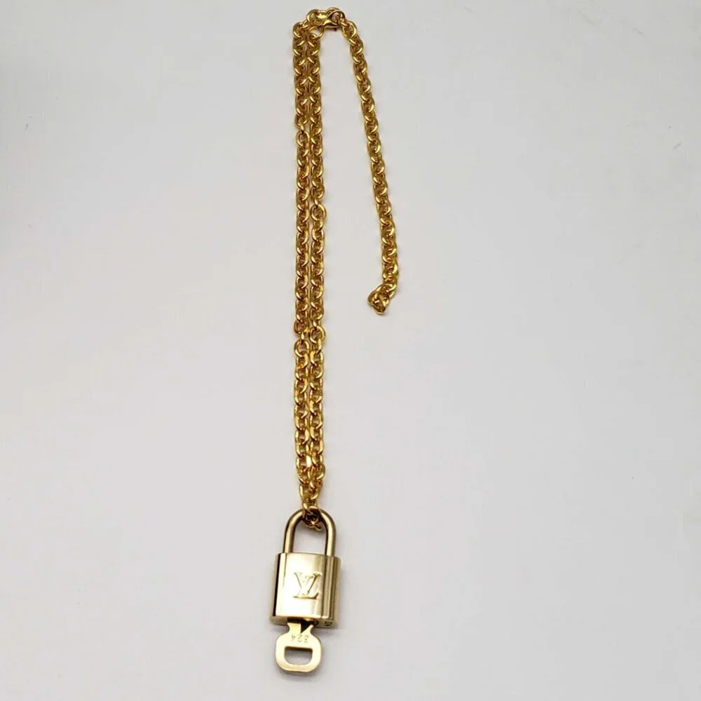 Louis Vuitton gold plated