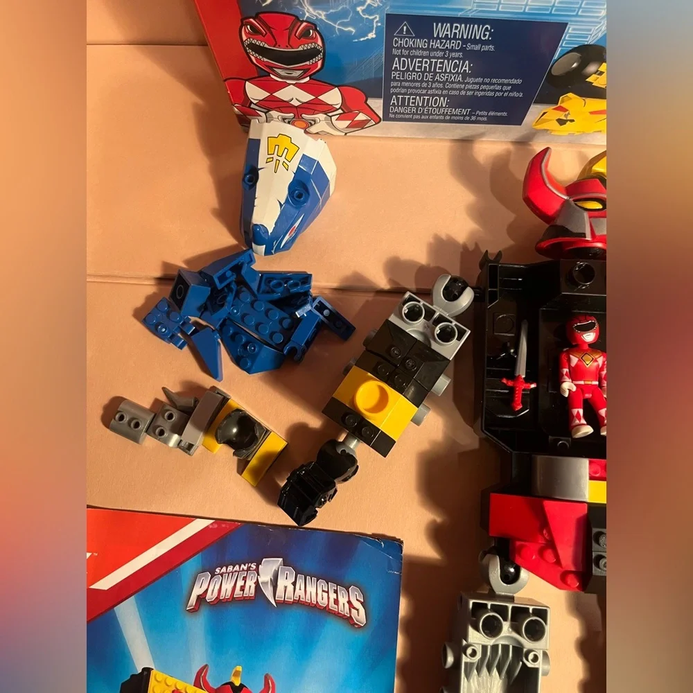 Power Ranger build play