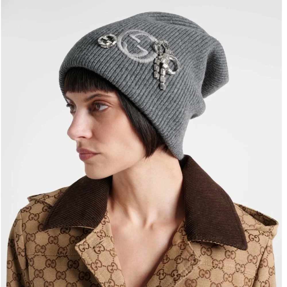 Gucci interlocking wool