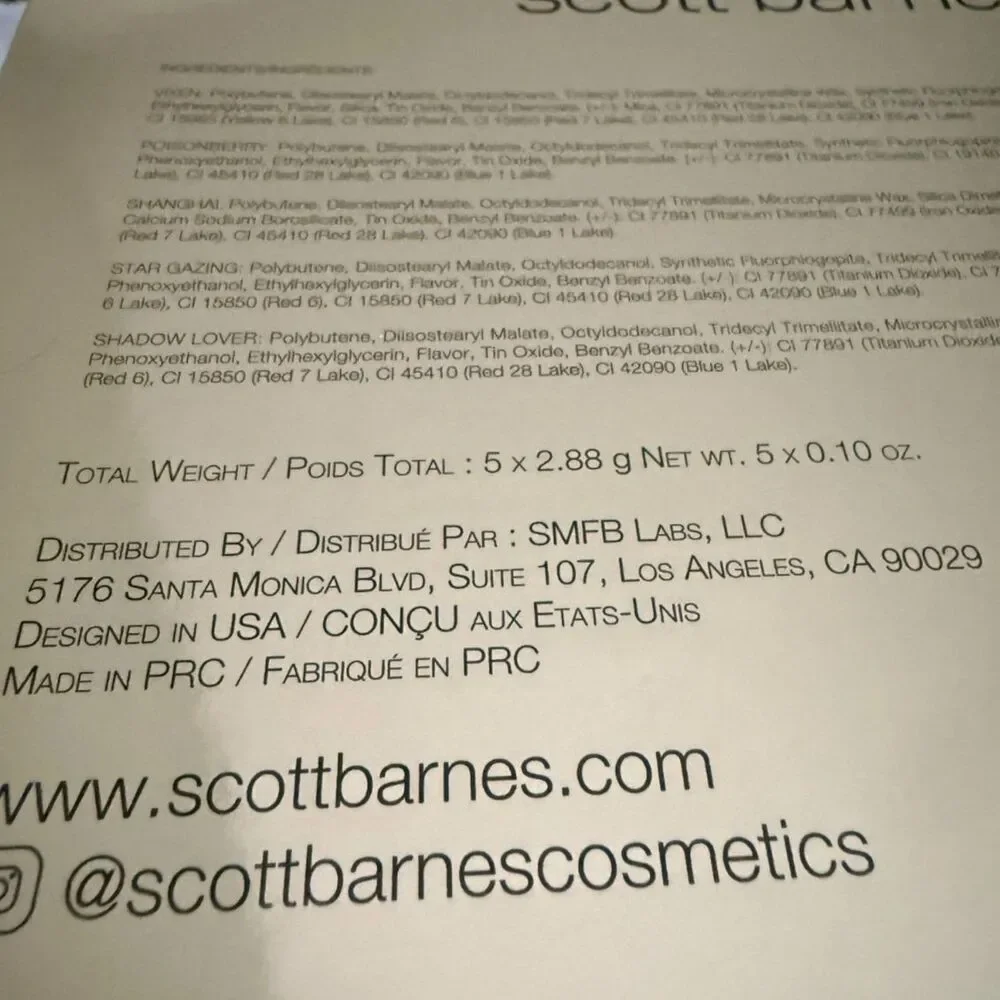 Scott Barnes nib scott