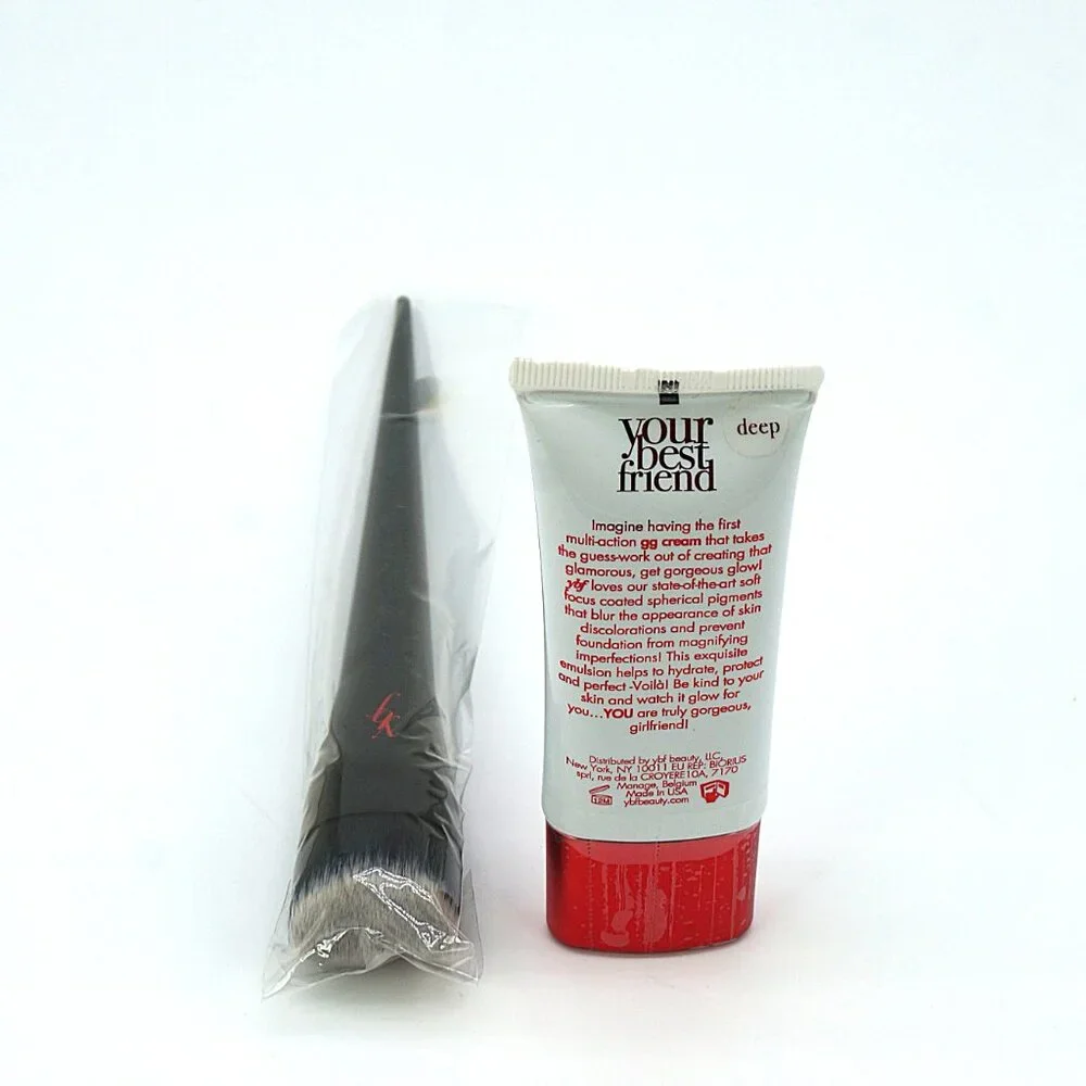 YBF GG Cream Deep 1.35oz with Brush NEW Sealed
