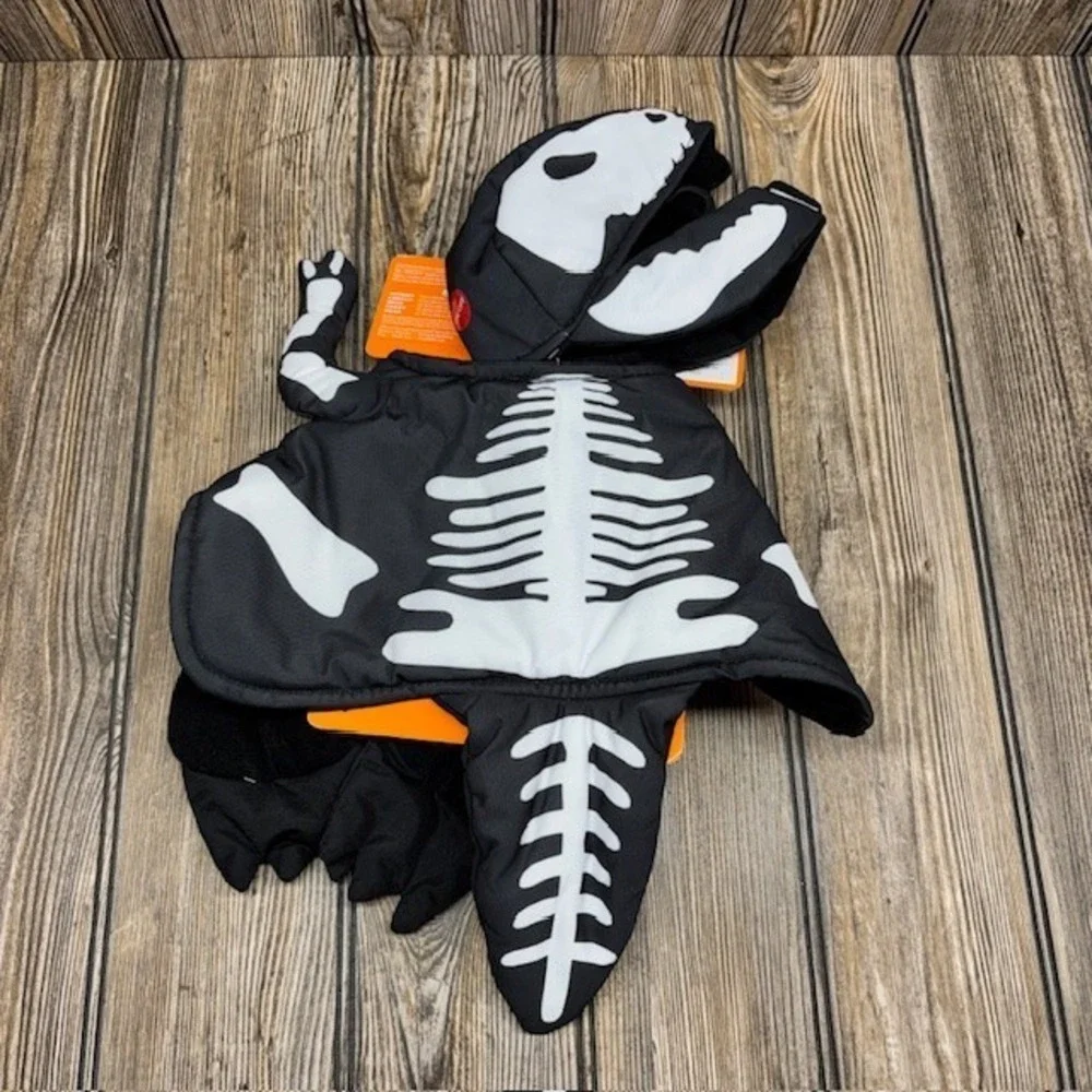 New Hyde and EEK! Small Light Up Dino Skeleton Pet Costume