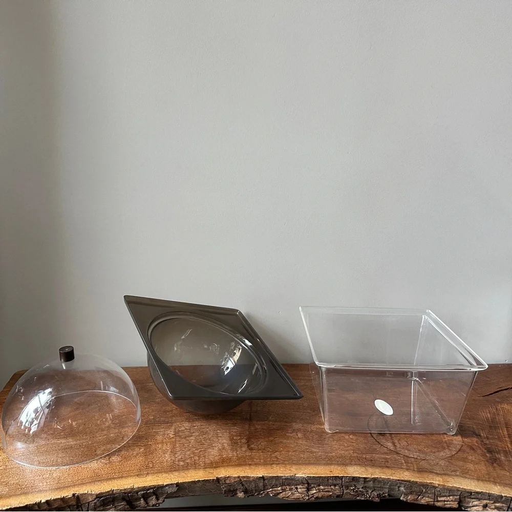 Vintage lucite modernist