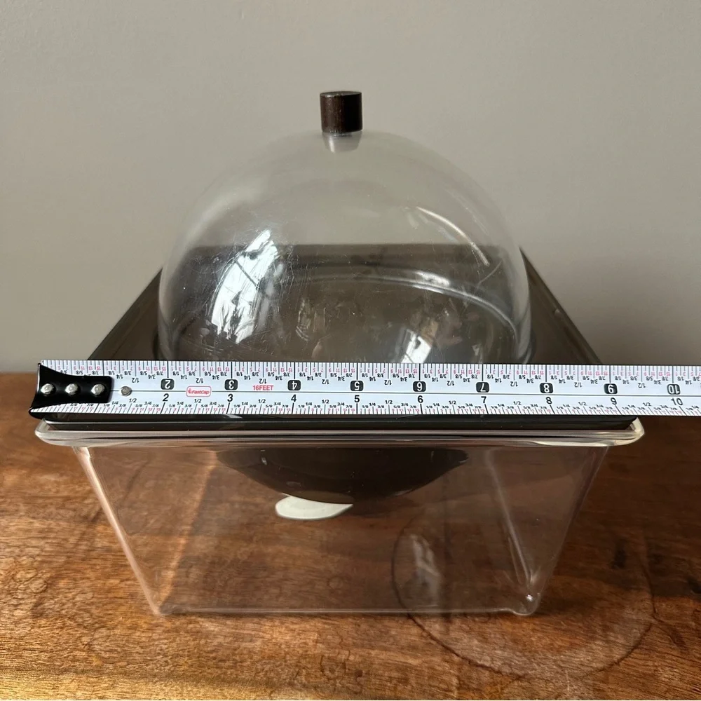 Vintage lucite modernist