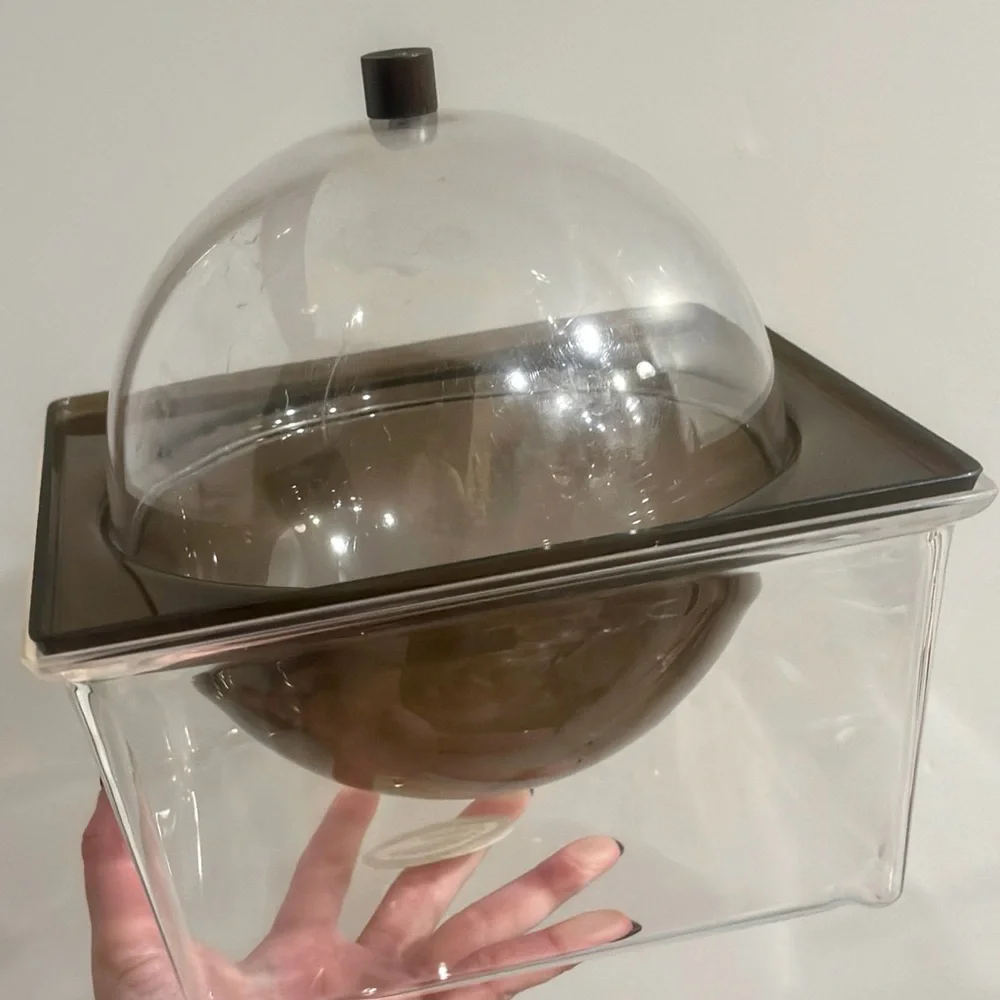 Vintage lucite modernist