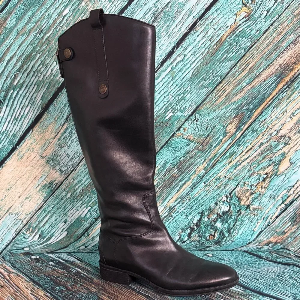 Sam Edelman Black Over the Knee Boots