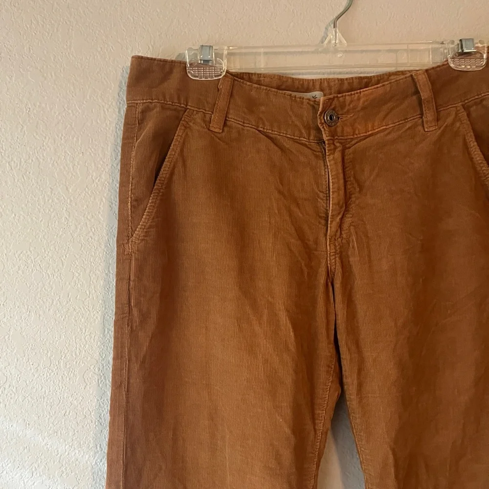 Ag Adriano Goldschmied Men’s Camel Brown Corduory Trousers Size 29R