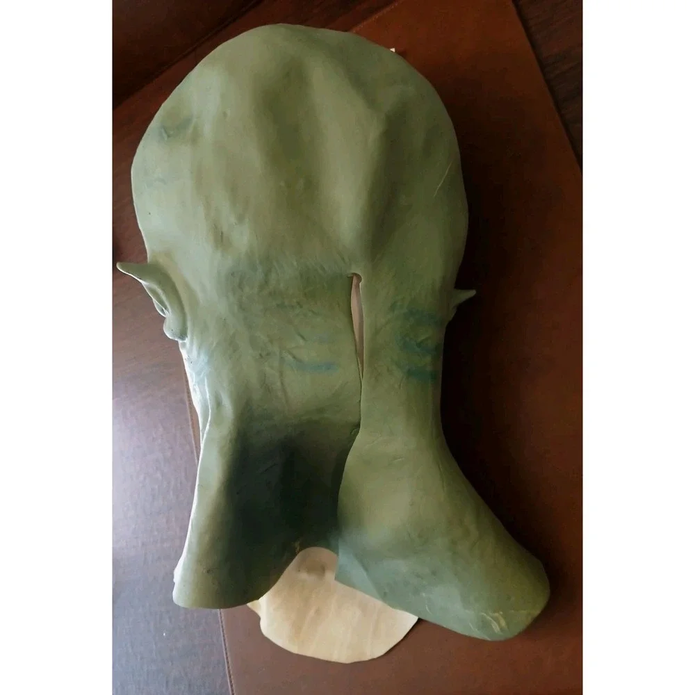 NWT Alien Mask with Glowing Teeth & Forehead Costume Horror‎ Halloween 14+ #1181