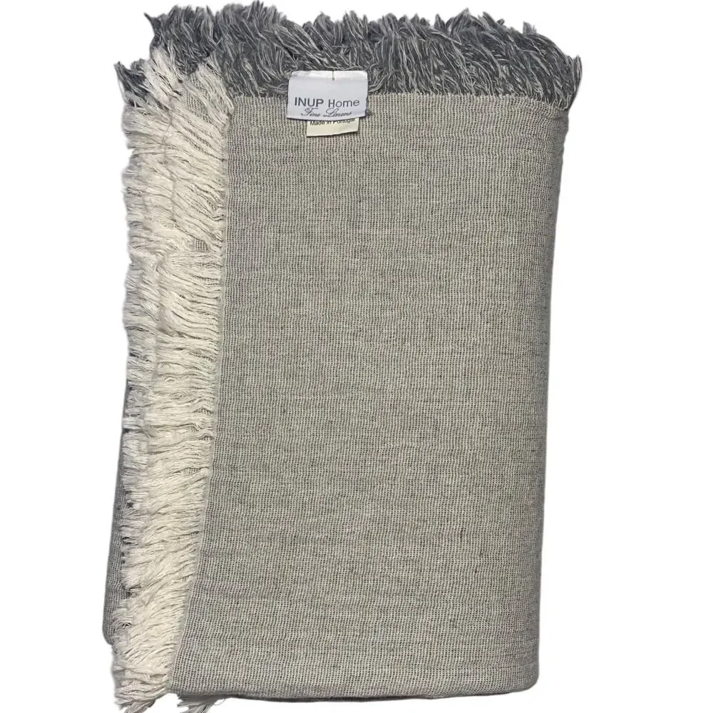 Inup Home Luxury Bedding Gray Throw Approximately 56