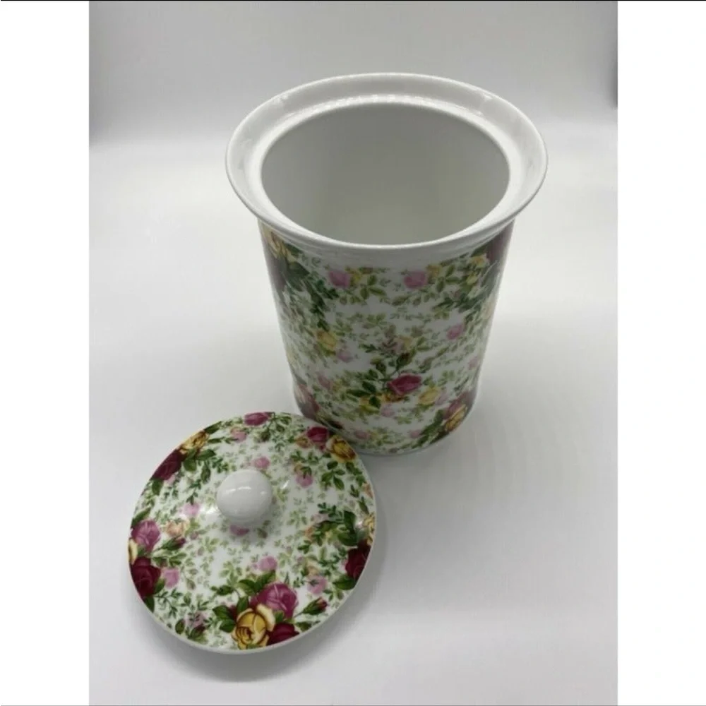Royal Albert porcelain canister