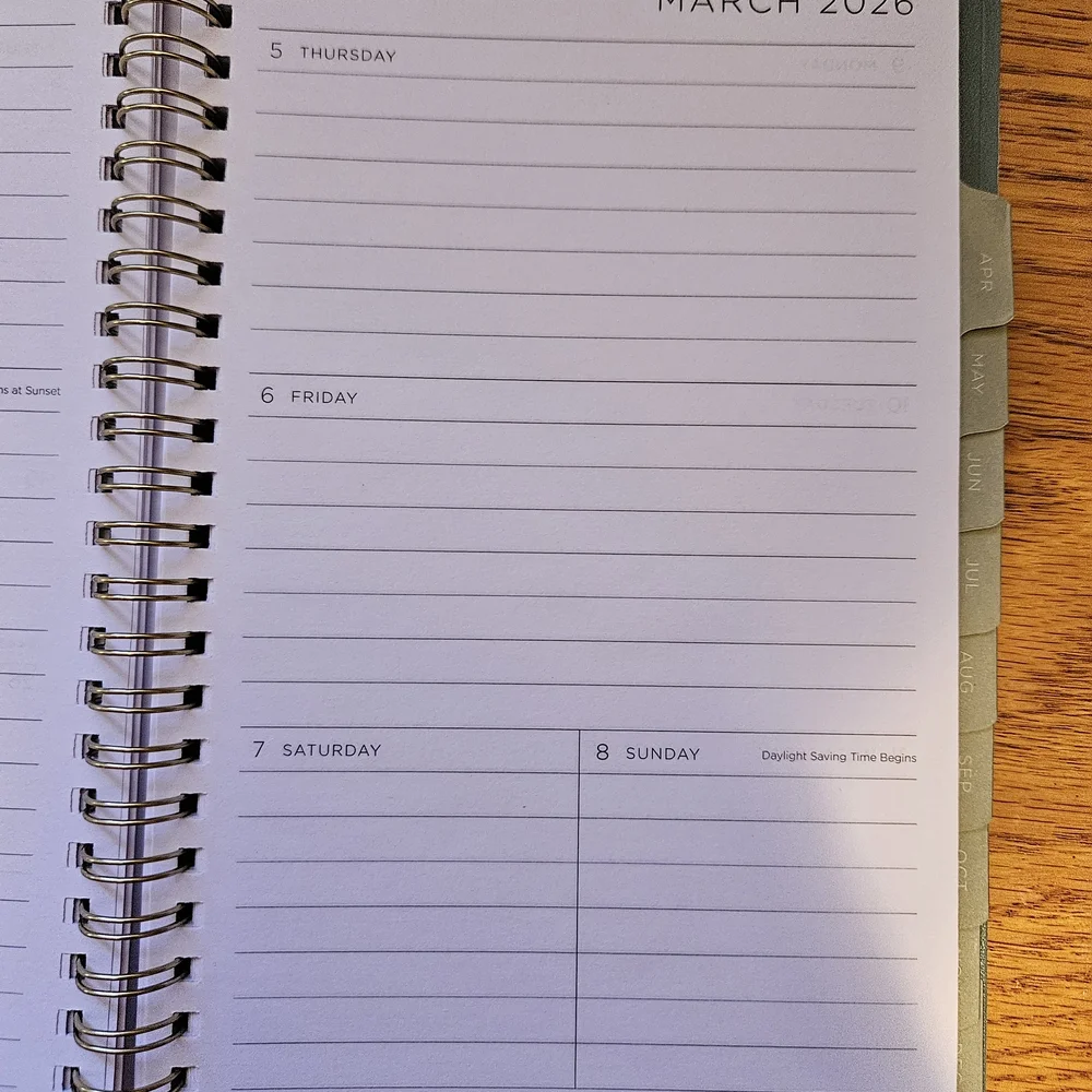 Blue Sky spiral bound