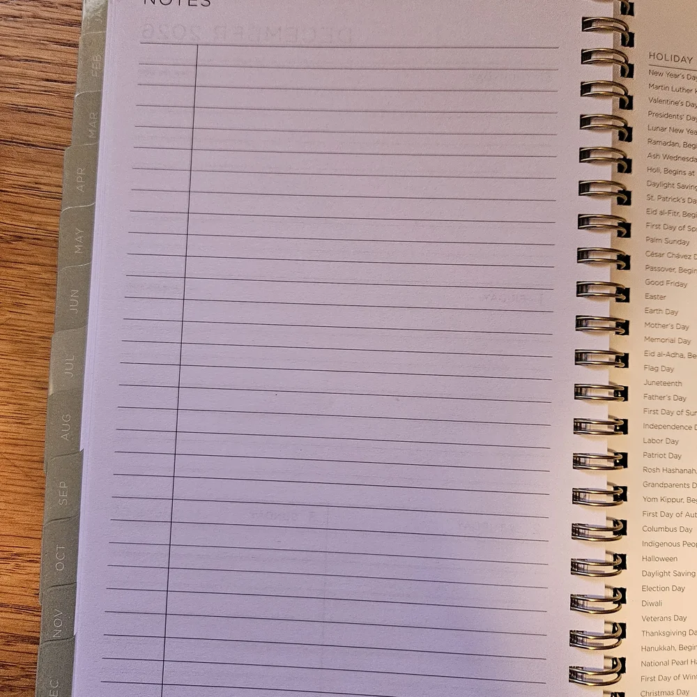 Blue Sky spiral bound