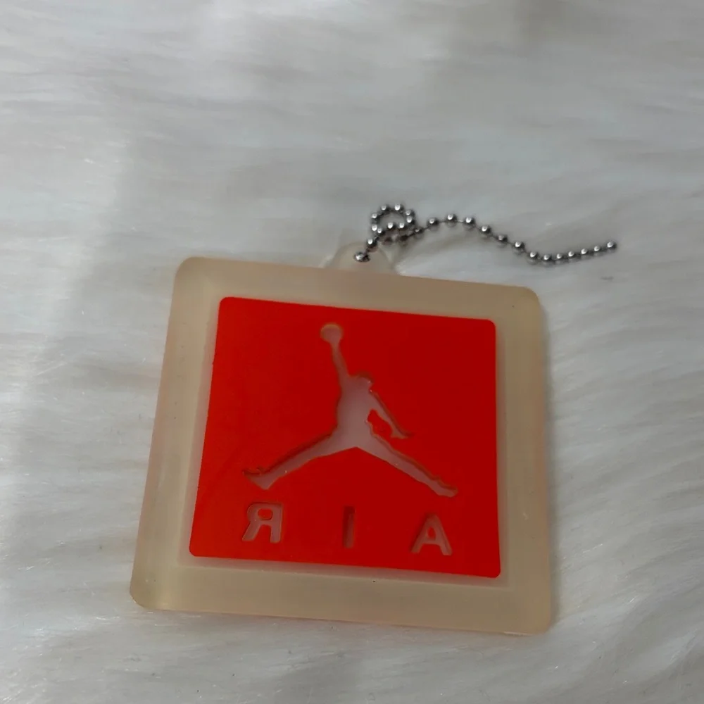 Nike square keychain