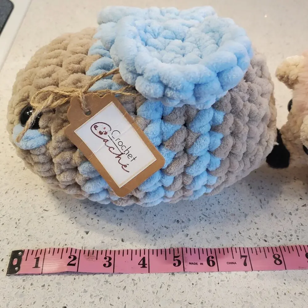 None handmade hedgehog