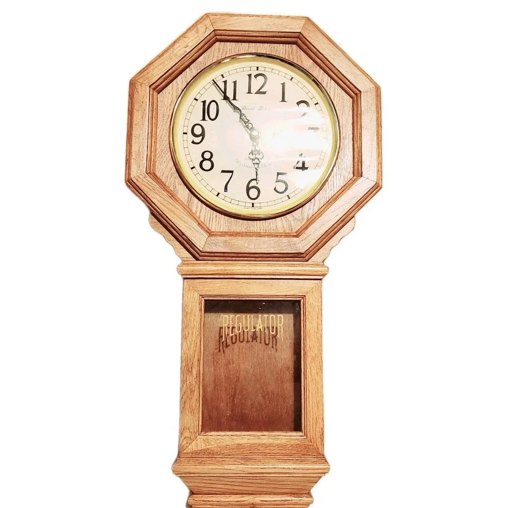 DANIEL DAKOTA QUARTZ WESTMINSTER Regulator CHIME WALL CLOCK