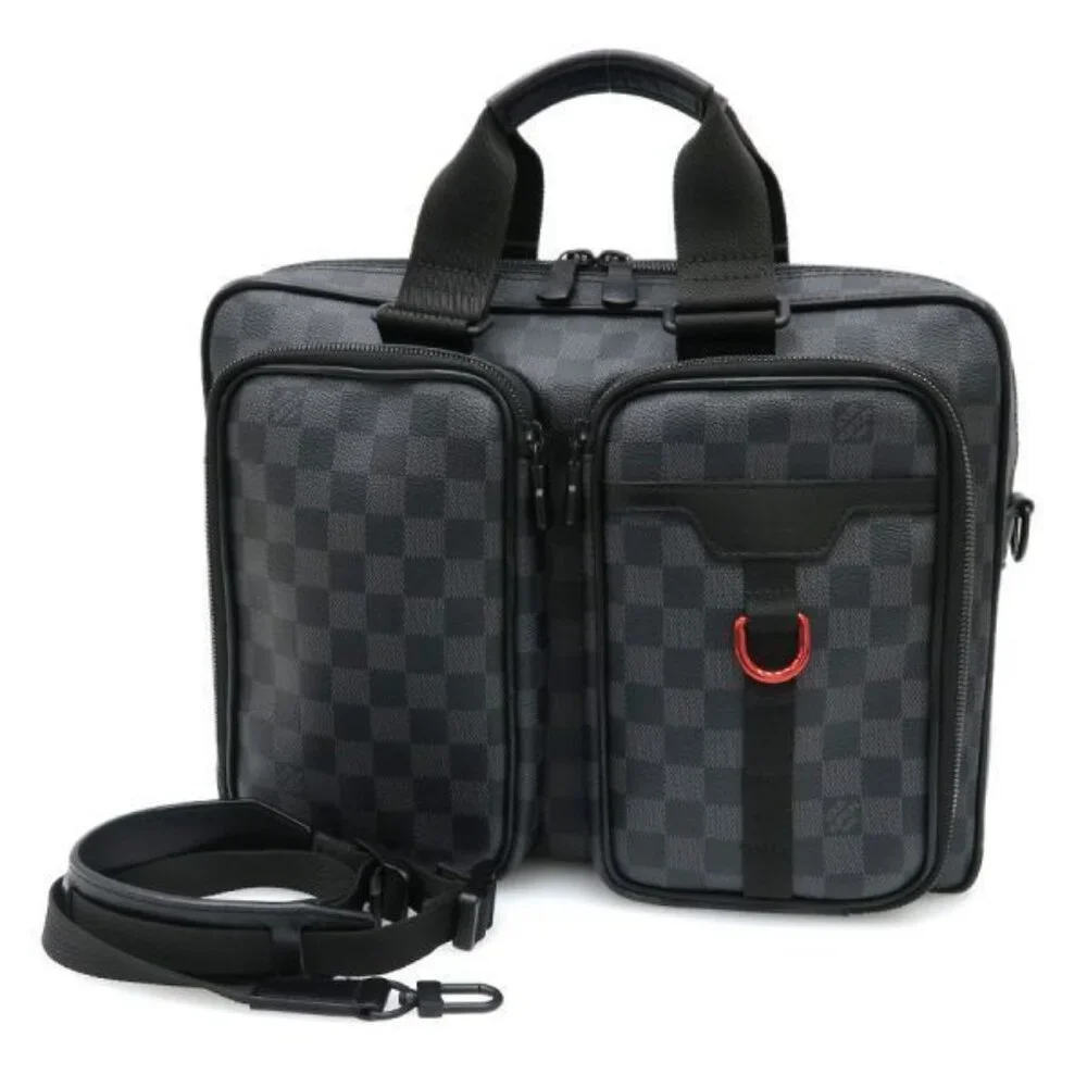 Louis Vuitton Damier Graphite Utility Business Bag