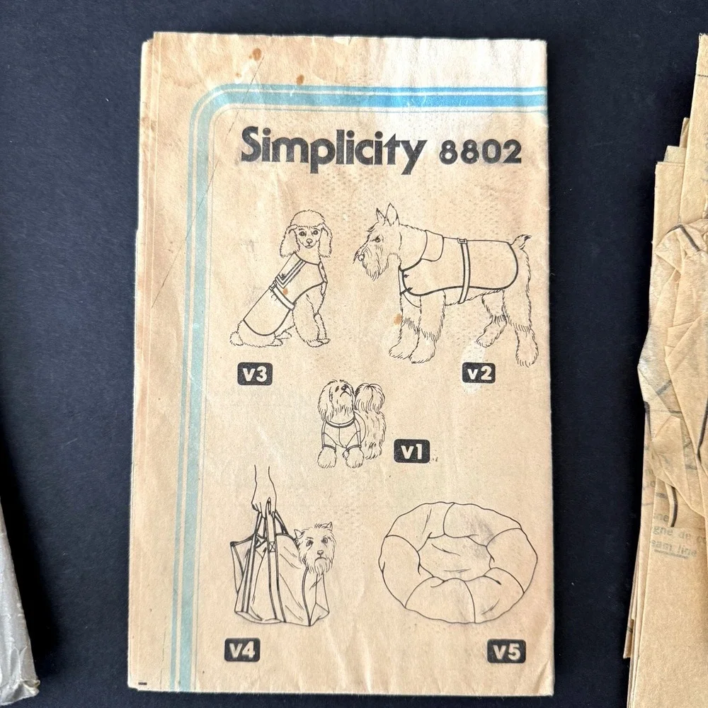 Simplicity vtg 8802
