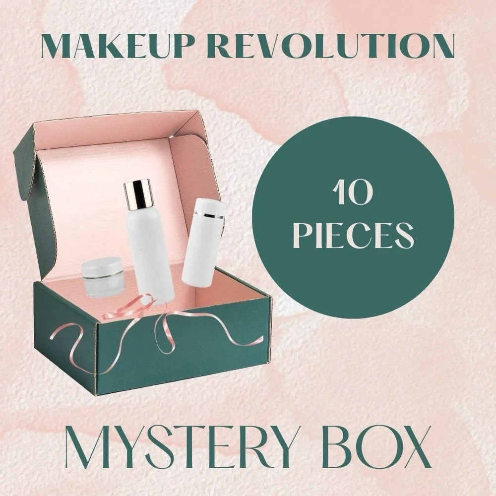 10 Items Revolution Makeup Mystery Box! New – Free‎ Shipping