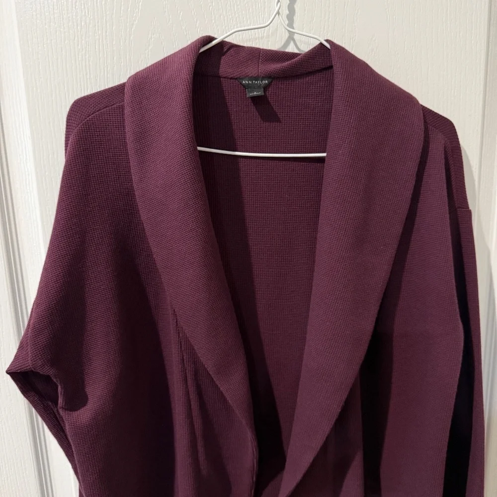 Ann Taylor purple knit