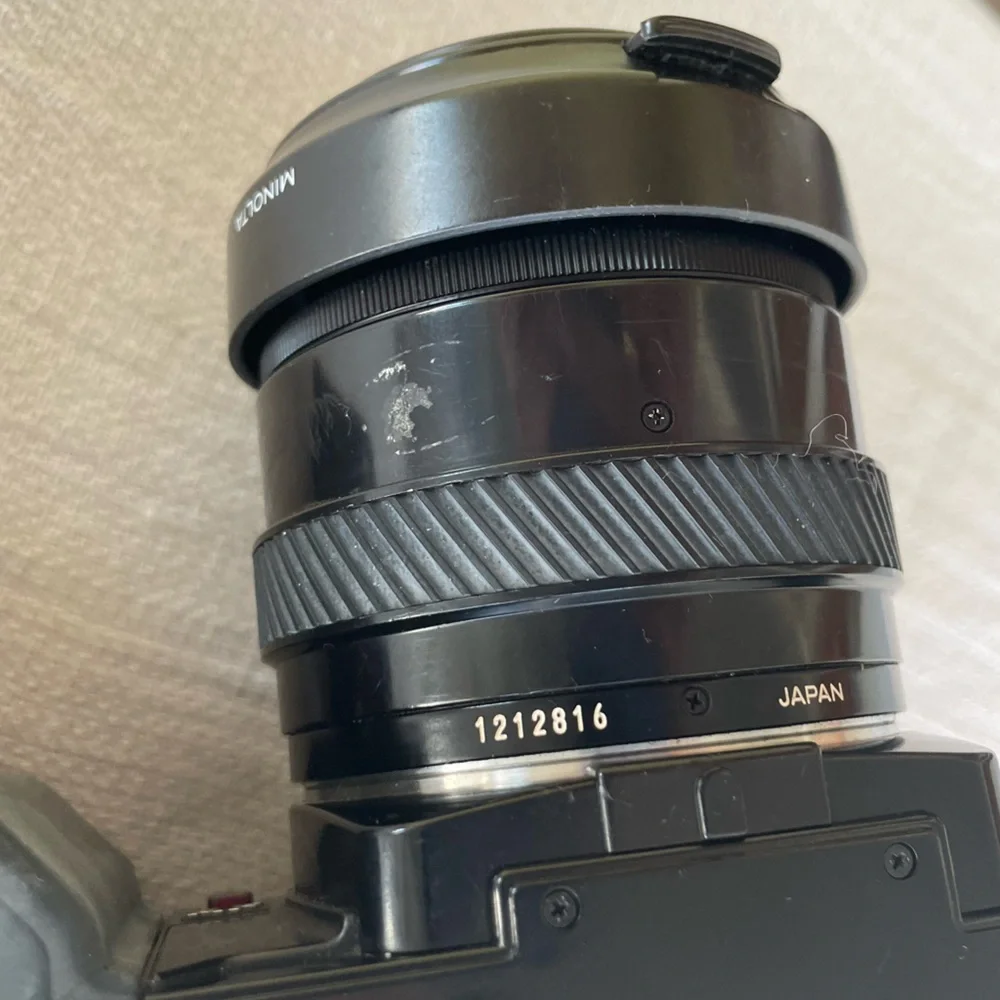Minolta untested camera