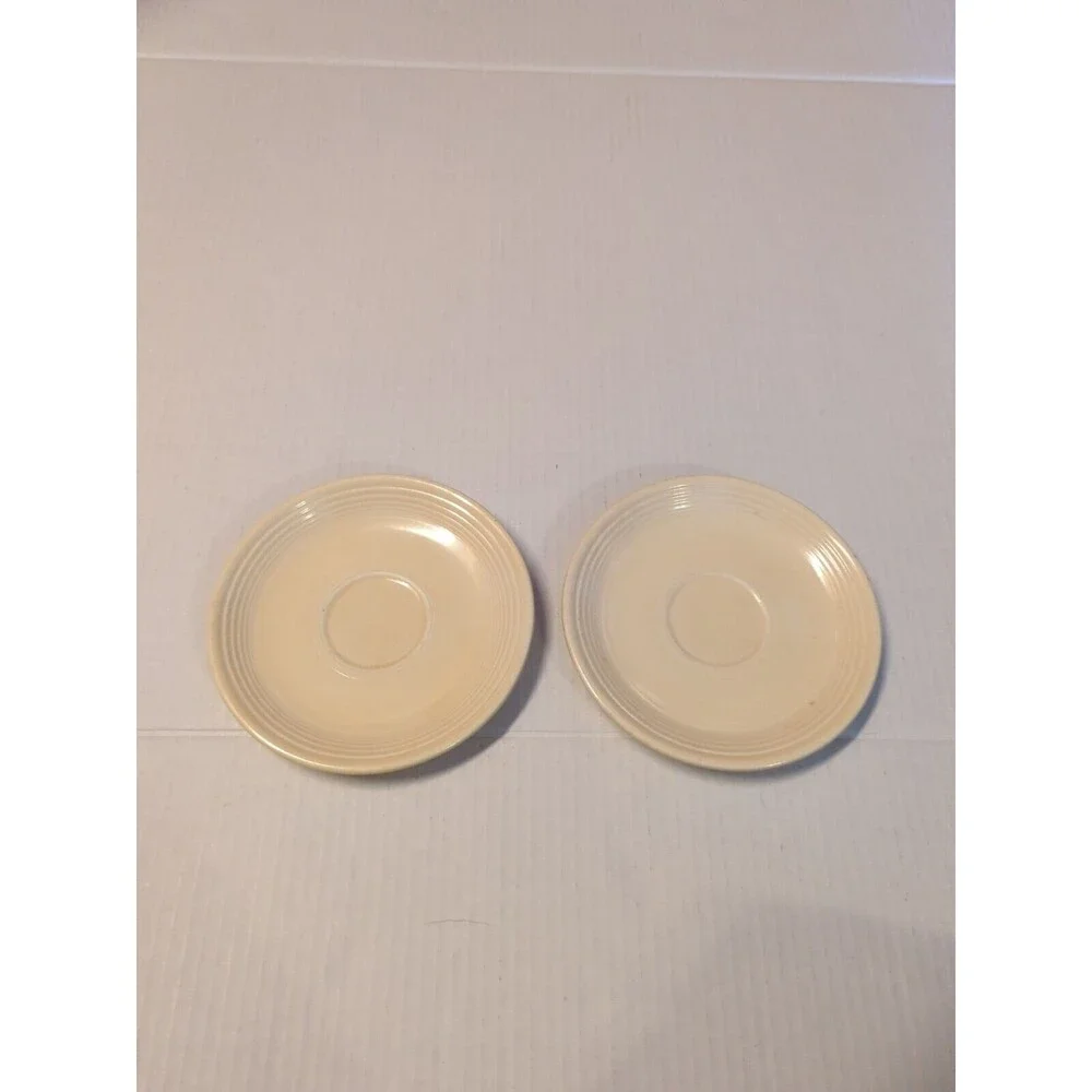 Fiestaware Fiesta Salad Dessert Bread Plate Ivory 6