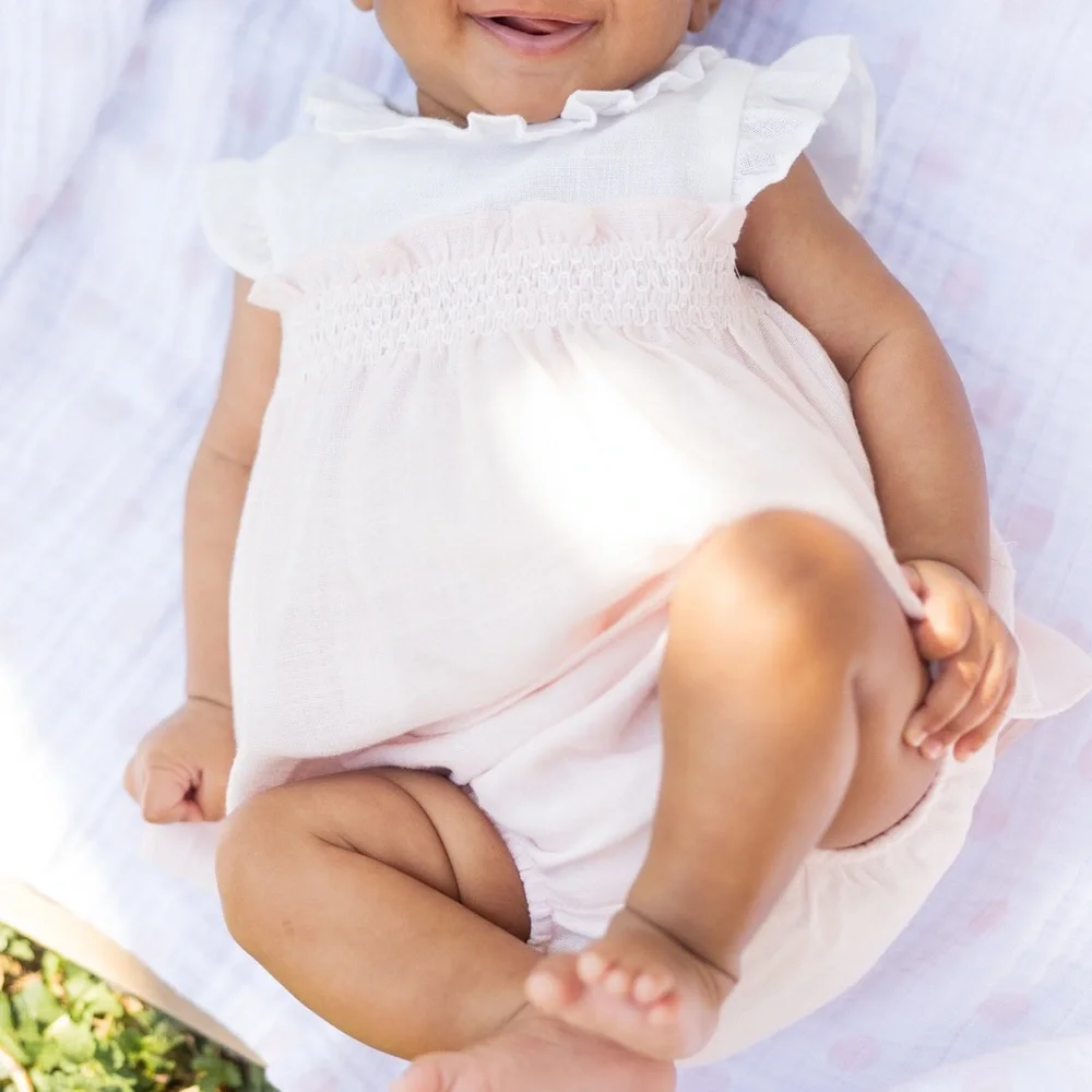Mayoral Pink and White Kids Dress