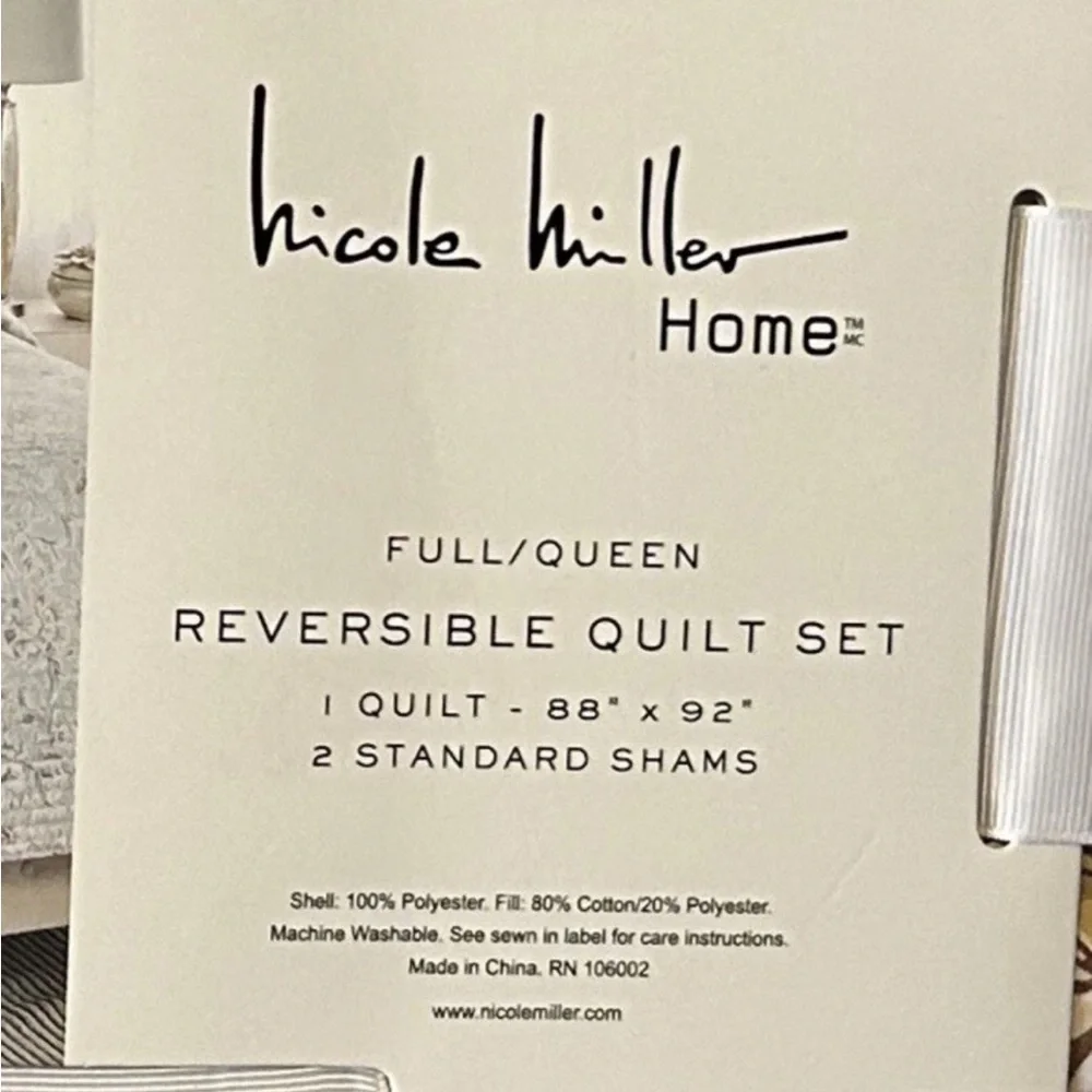 Nicole Miller you quilted sure