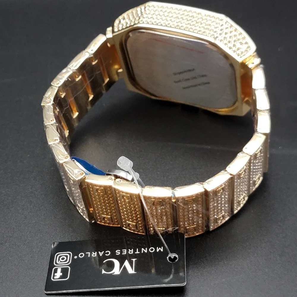 Montres Carlo new gold
