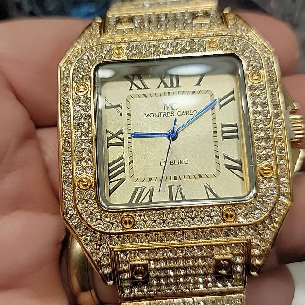 Montres Carlo new gold
