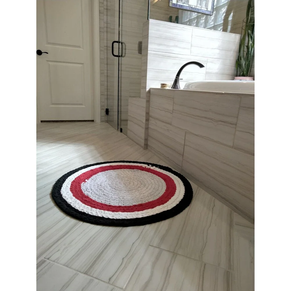 Handmade red laundry