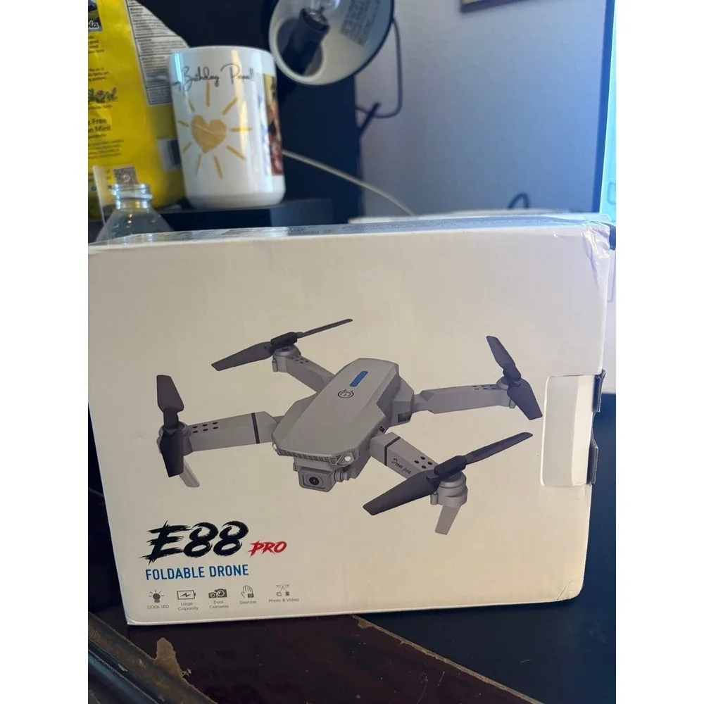 2025 E88PRO Drone with HD Dual Cameras, Integrated Display