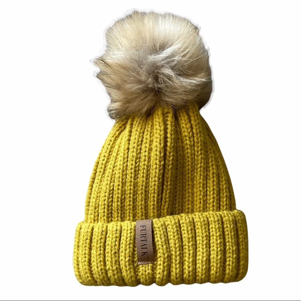 Furtalk slouchy beanie