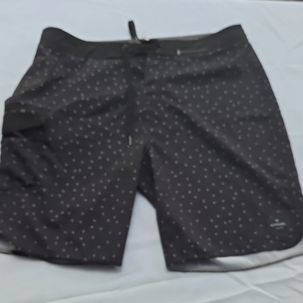 Rip Curl Black and White Polka Dot Board Shorts