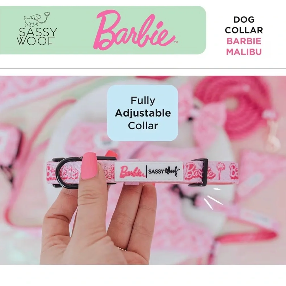 Sassy Woof adjustable pink