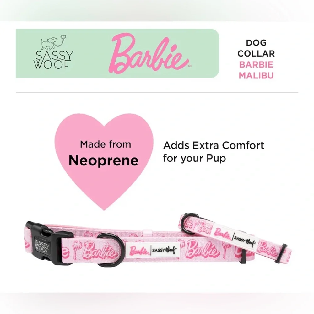 Sassy Woof adjustable pink