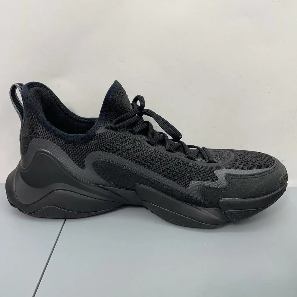 Adidas Mahomes Impact FLX Training Shoes Sneakers Athletic Triple Black Mens 11