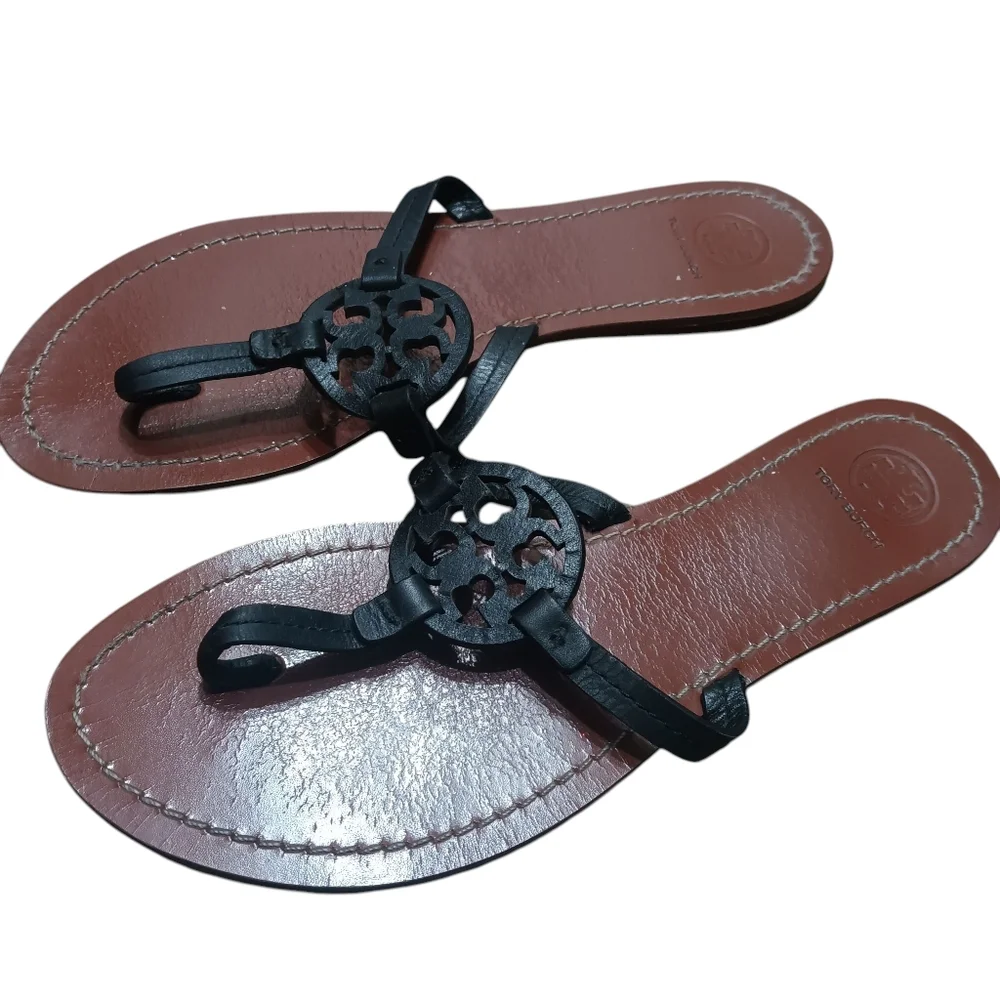 Tory Burch while sandals seasons