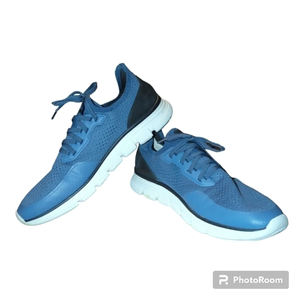 Johnston and Murphy Amherst Lug Knit Sport sneakers size 13 blue