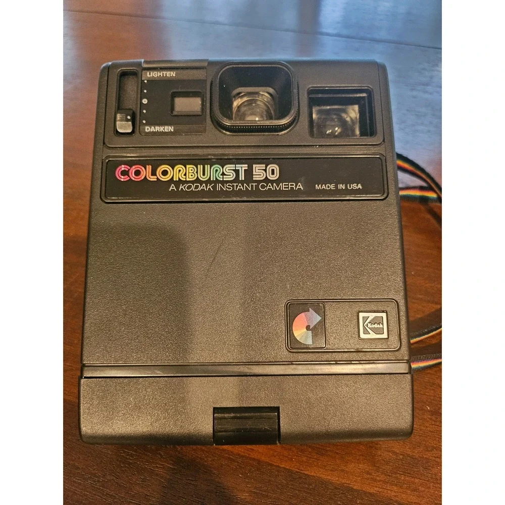 Vintage KODAK Colorburst 50 Instant Camera ‎ Tested