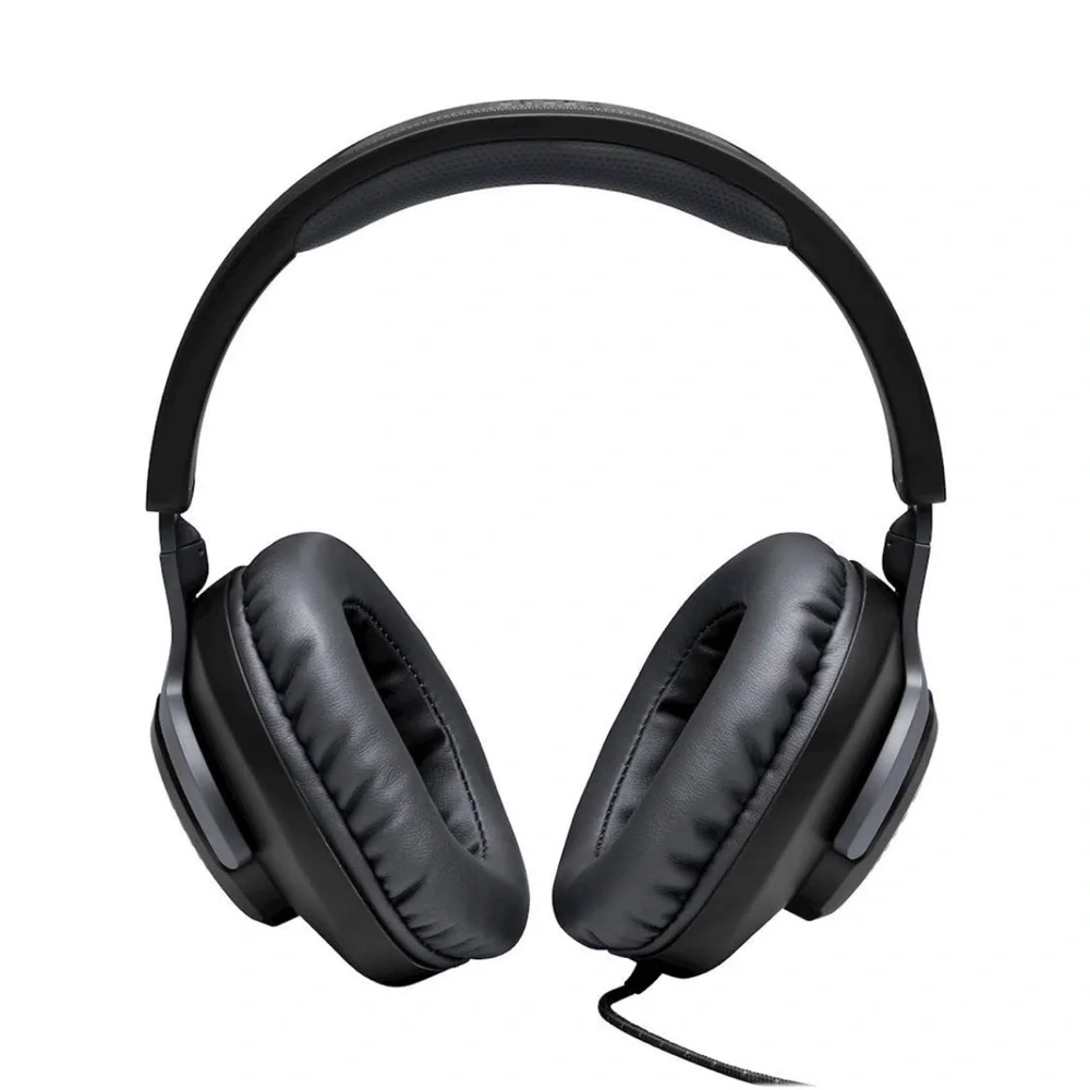 NIB JBL Quantum 100 Wired Over-Ear Gaming Headphones - Black, Large