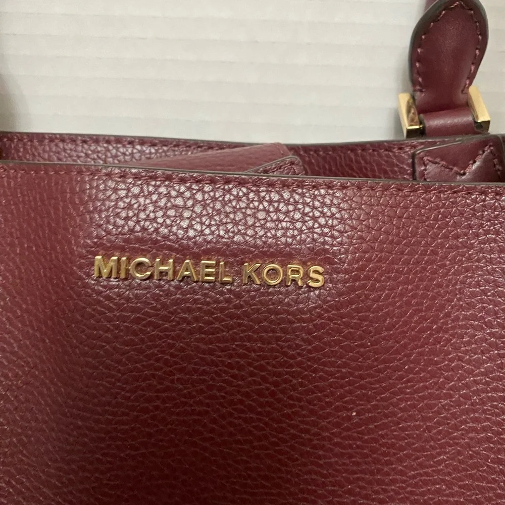 Michael Kors handles satchel