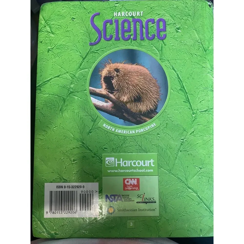 Harcourt Science: 2005 Student Edition Grade 3 Physical Science HC Text Book