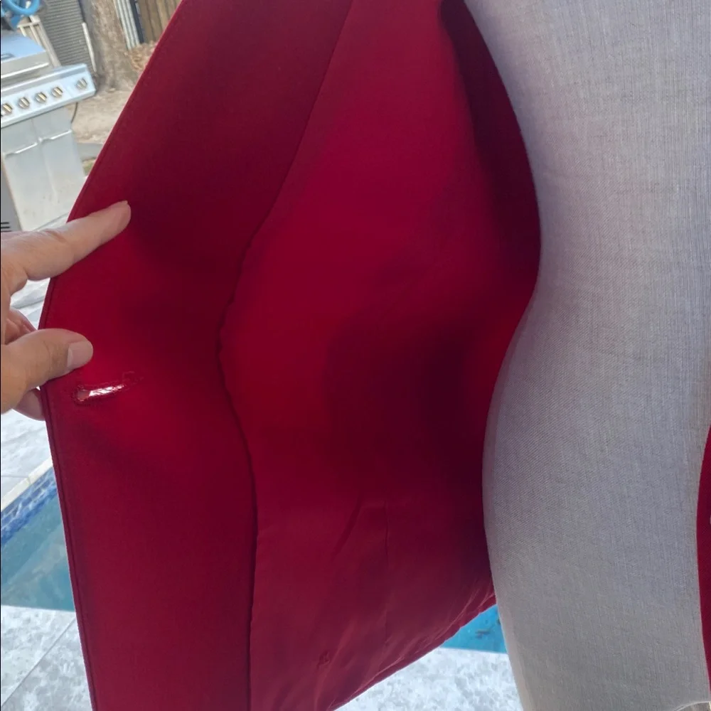 Dior bold red