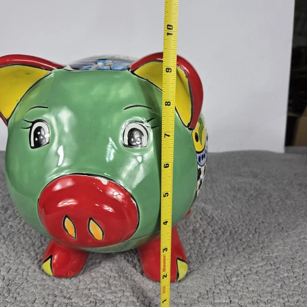 Talavera piggy bank