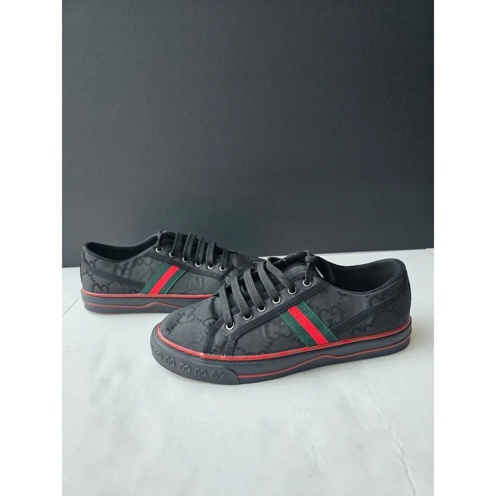 NEW Gucci Tennis 1977 Off the Grid Sneakers Sz 11.5 Sustainable Made in Italy