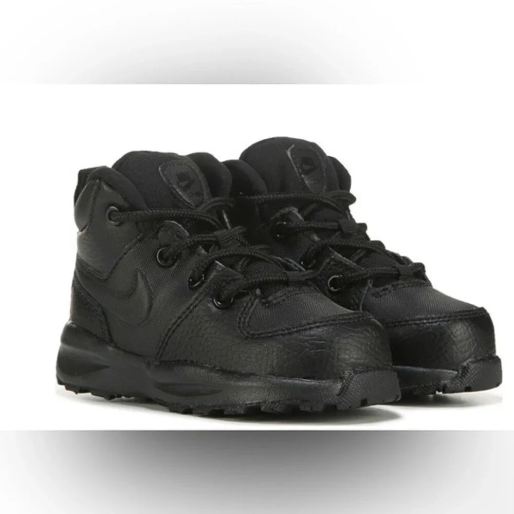Nike Manoa Black Lace Up Boot Toddler size 6